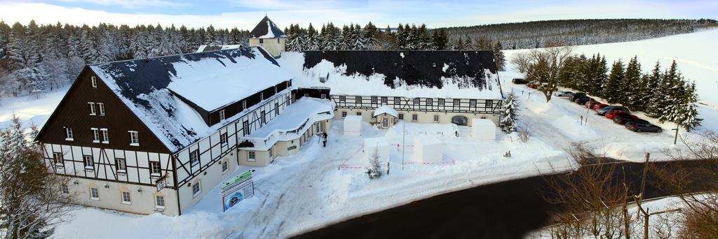 Landhotel Altes Zollhaus Хермсдорф Экстерьер фото